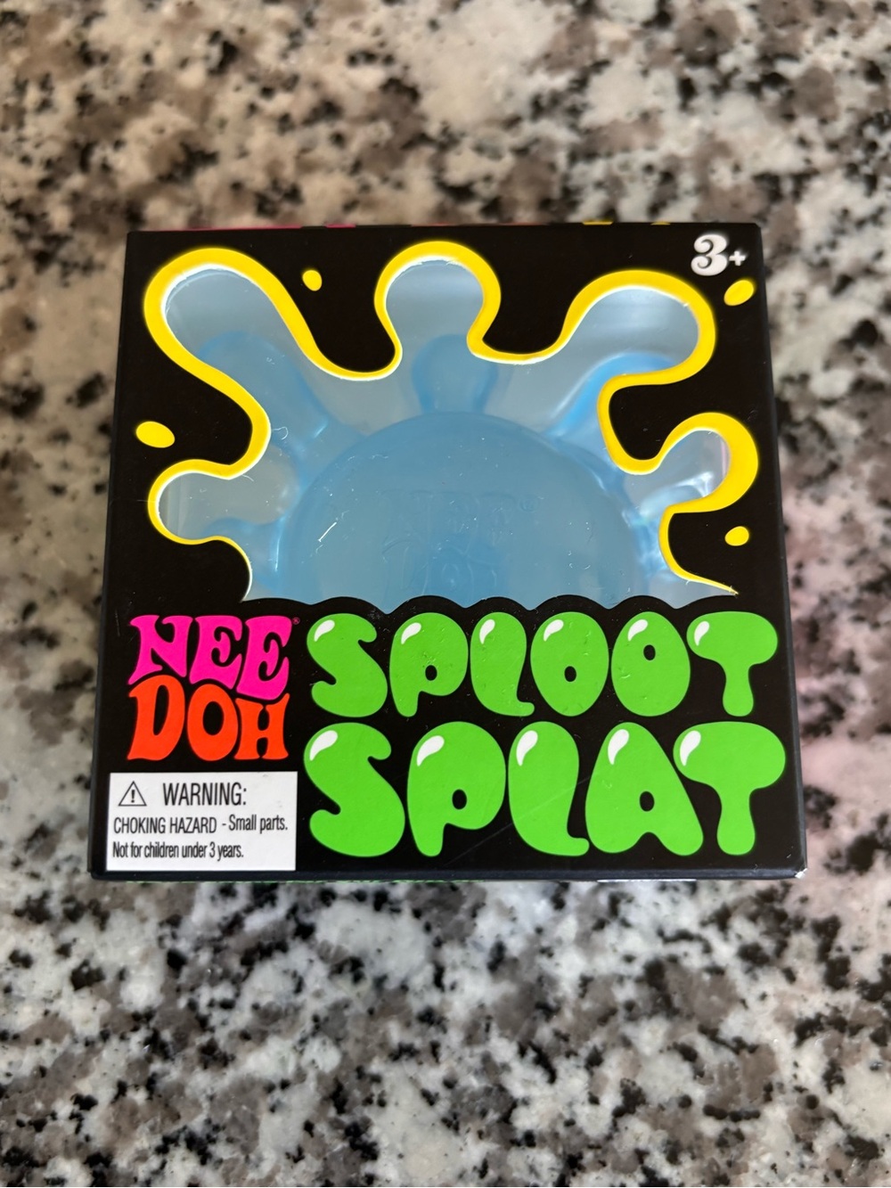 Nee Doh Sploot Splat Kids Stress Toy - Blue
